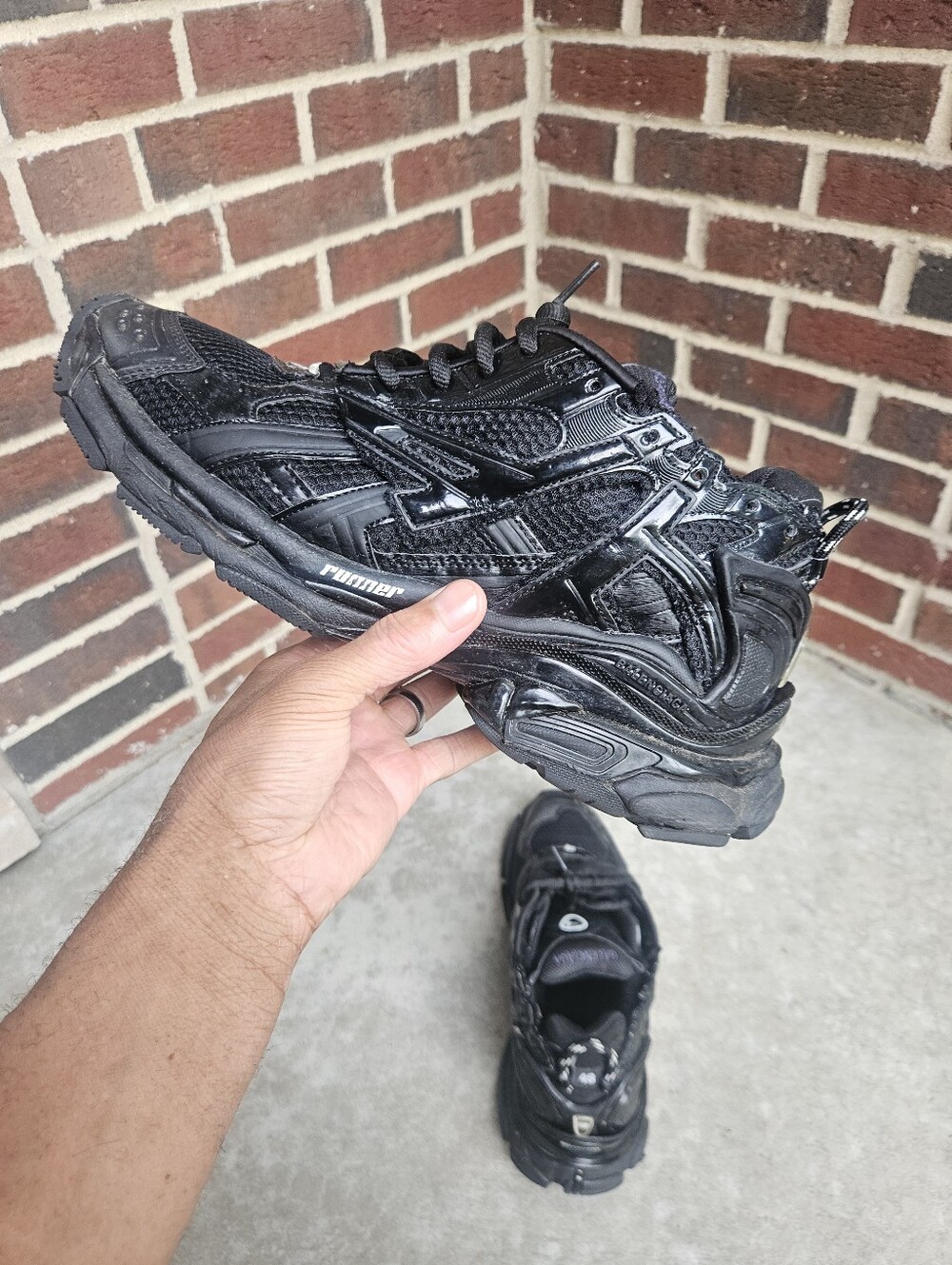 Men's Balenciaga Runners, sz 46